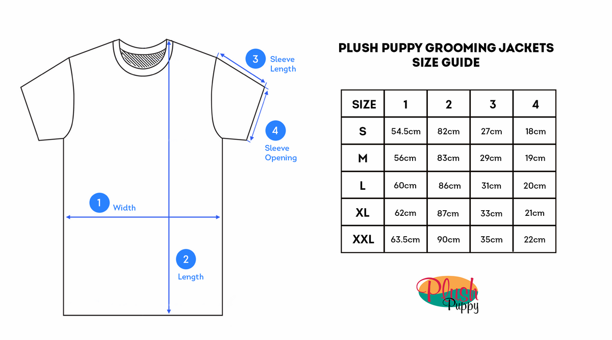 Plush Puppy Grooming Jackets