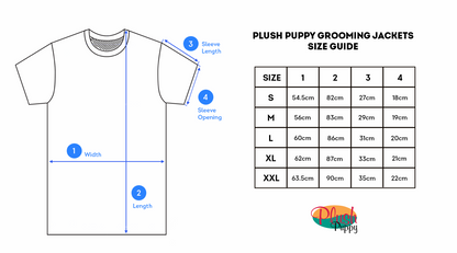 Plush Puppy Grooming Jackets